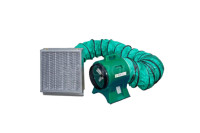 Dustex Wandafilta dust extraction capture hood with media filter