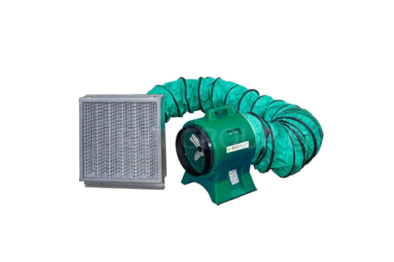 Dustex Wandafilta dust extraction capture hood with media filter