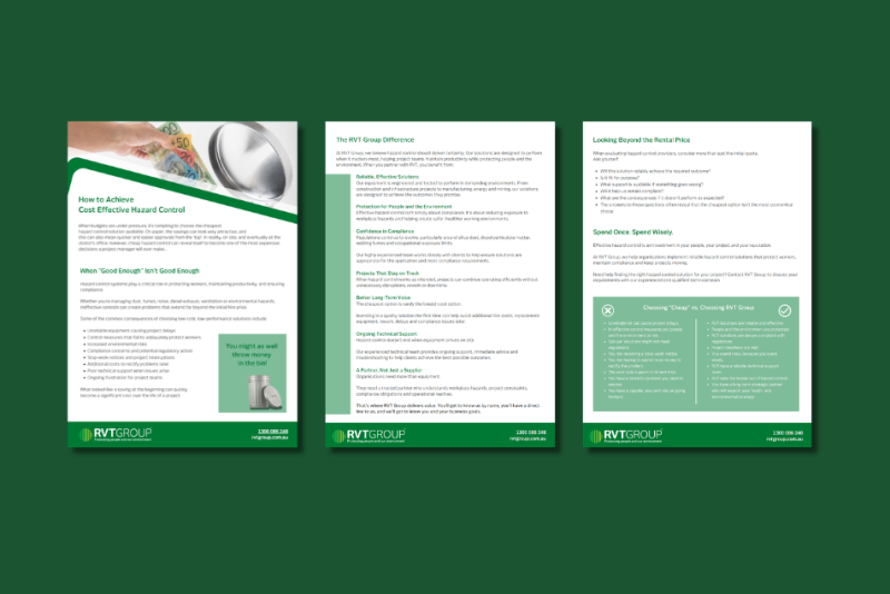 Whitepaper: How to Achieve Cost Effective Hazard Control